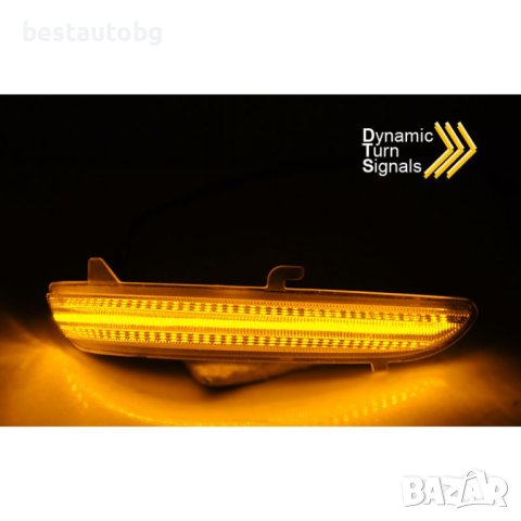 LED мигачи за странични огледала за Citroen C3 (16+) Опушени, снимка 2 - Аксесоари и консумативи - 43670621