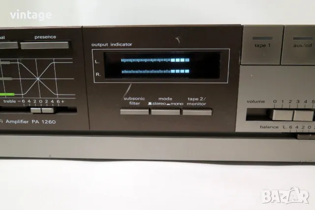 Nordmende PA 1260, снимка 8 - Ресийвъри, усилватели, смесителни пултове - 49544540