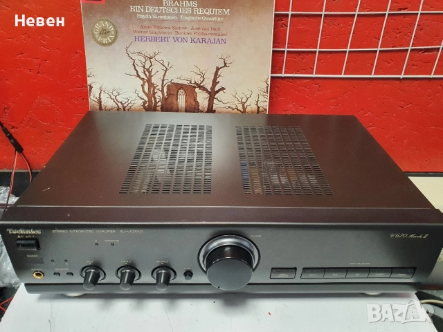 Усилвател ТECHNICS SU V620m2, снимка 2 - Ресийвъри, усилватели, смесителни пултове - 51961379