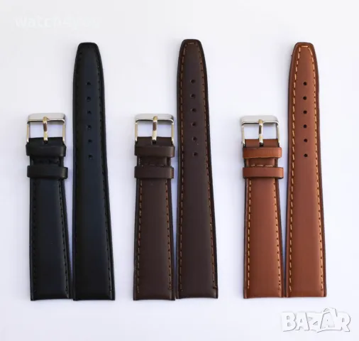 БЯЛА КОЖЕНА КАИШКА ЗА ЧАСОВНИК БЕЛИ КОЖЕНИ КАИШКИ ЗА ЧАСОВНИЦИ.КРЕМАВА КАИШКА.BIALA KAISHKA, снимка 9 - Каишки за часовници - 21696962