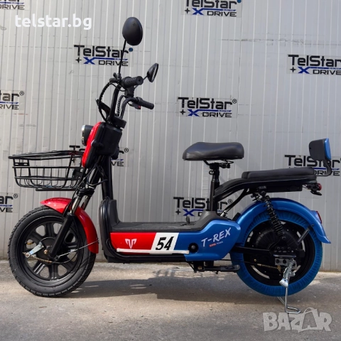 Електрически скутер TelStar TBSLD T-REX с двойна седалка нов модел 2025 , високопроизводителни батер, снимка 7 - Мотоциклети и мототехника - 52426319