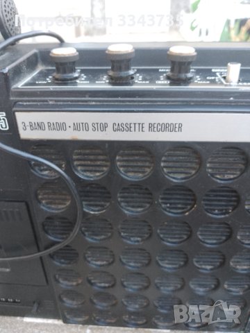 CROWN CRC 475АМ FM RADIO CASSETTE JAPAN., снимка 8 - Радиокасетофони, транзистори - 43186490