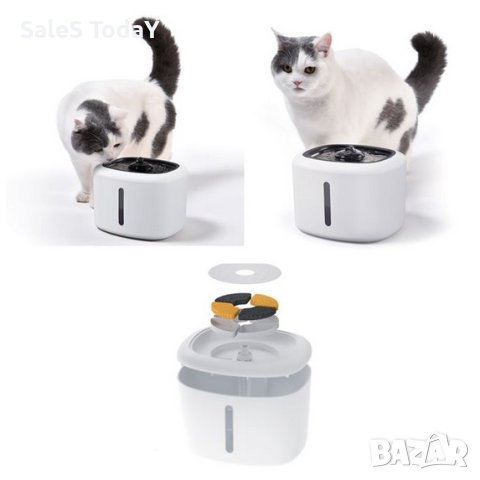 Купа за вода, Поилка за вода, автомаТична купа за вода за домашни любимци, 2.5л, снимка 2 - Други стоки за животни - 43435348