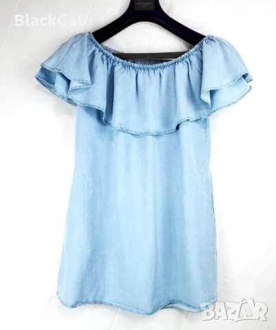 Лятна Дънкова Рокля, снимка 2 - Рокли - 51458493