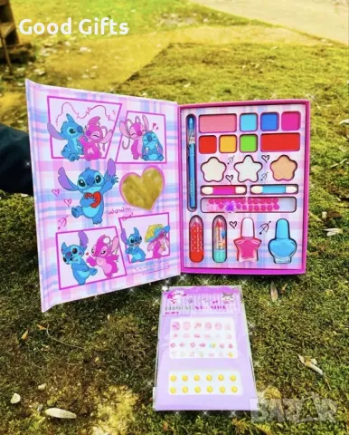 Комплект детски гримове палитра Лило и Стич/Lilo & Stitch, снимка 2 - Други - 50160459