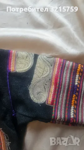 АВТЕНТИЧНА КЮСТЕНДИЛСКА САЯ НОСИЯ ,златна СЪРМА, пафти, снимка 11 - Антикварни и старинни предмети - 50348307