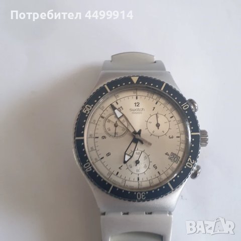 Мъжки часовник Swatch Irony Chronograph, снимка 7 - Антикварни и старинни предмети - 51318437