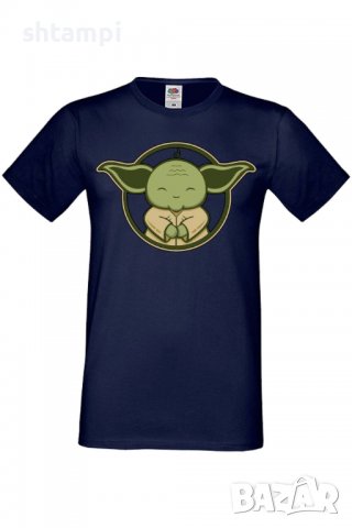 Мъжка тениска Star Wars Yoda 1,Междузвездни войни,Филм,Изненада,Подарък,Повод,, снимка 7 - Тениски - 37717831