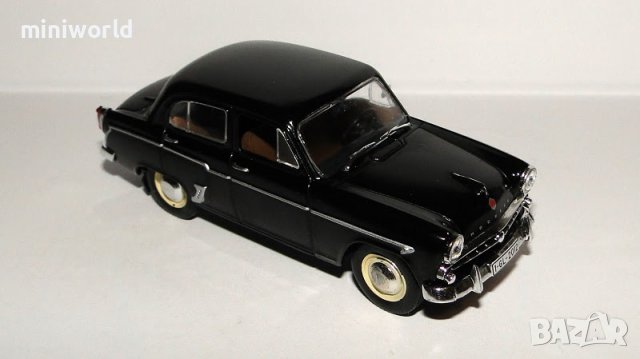 Москвич 407 1962 - мащаб 1:43 на DeAgostini моделът е нов в блистер, снимка 6 - Колекции - 43641251