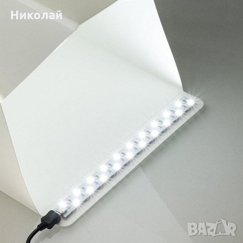 LED лента 20 см. с micro usb порт , снимка 2 - Друга електроника - 27896509