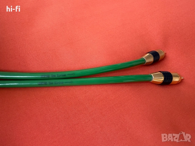 Myryad The Sirius RCA / Аудио кабели , снимка 8 - Ресийвъри, усилватели, смесителни пултове - 51482566