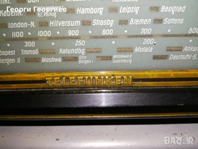 Ретро радио Тelefunken - super 054 gwk, снимка 2 - Нумизматика и бонистика - 51936615