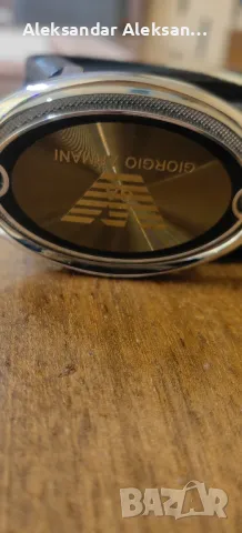 Два мъжки колани GIORGIO ARMANI GARDEUR , снимка 2 - Спортни дрехи, екипи - 48304318