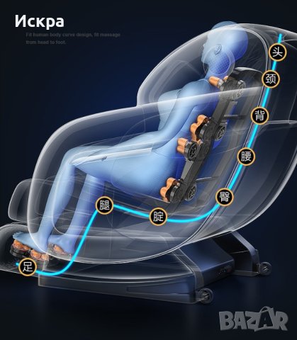 Масажиращ стол с 18 точков масаж 