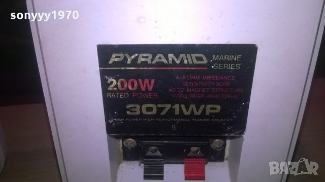 PYRAMID 3071WR-MARINE SERIES-2БР ВНОС ШВЕЦИЯ, снимка 16 - Тонколони - 27747073