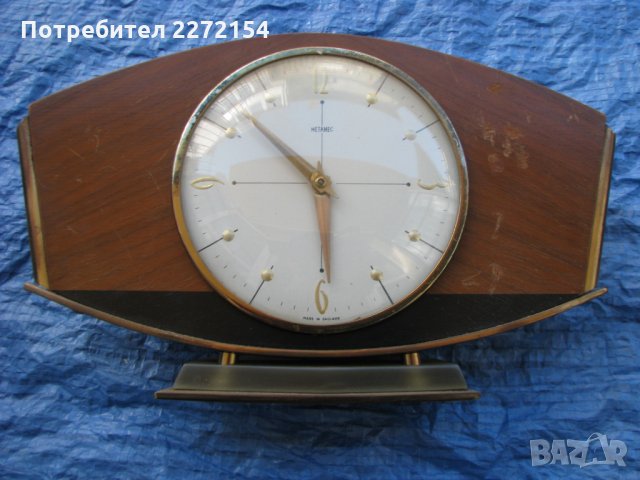 Британски каминен часовник , снимка 2 - Антикварни и старинни предмети - 28466419