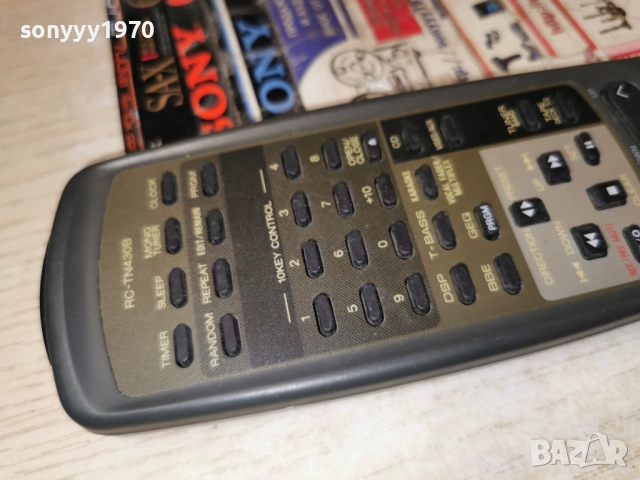 AIWA RC-TN430B AUDIO REMOTE CONTROL 2212251831, снимка 3 - Ресийвъри, усилватели, смесителни пултове - 52877266