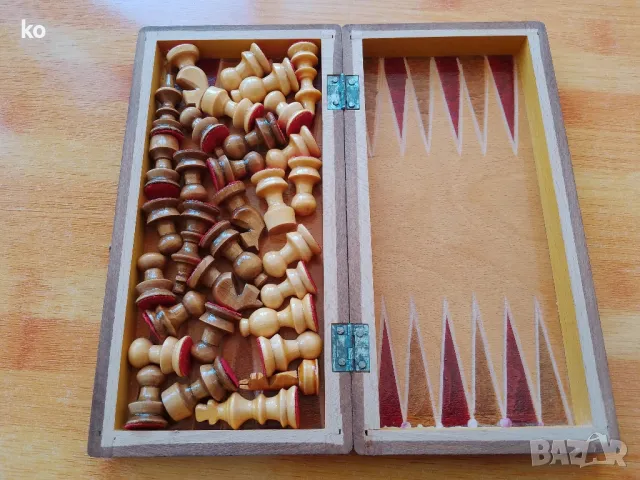 Ретро шах/табли,дъски за шах, снимка 18 - Шах и табла - 44037311