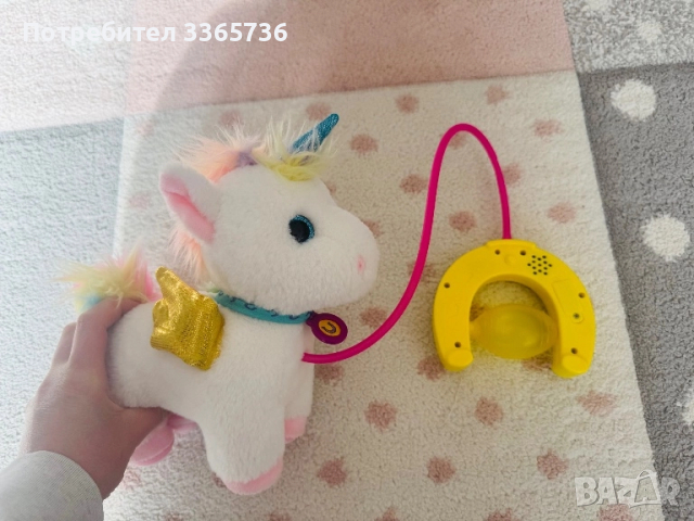 Еднорог за разходка , снимка 2 - Плюшени играчки - 52399277