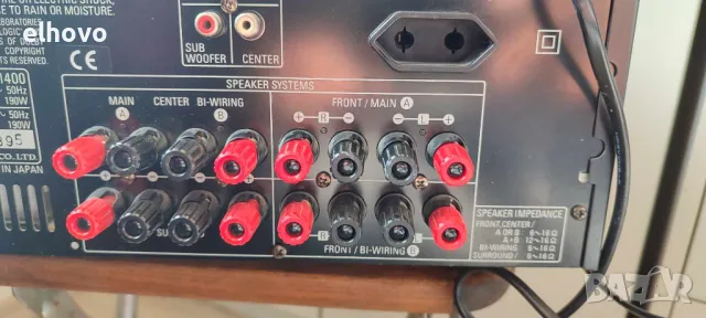 Ресивър Denon AVR-1400, снимка 10 - Ресийвъри, усилватели, смесителни пултове - 49125453