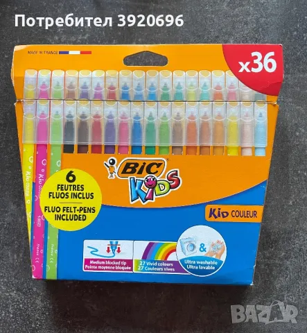 32 флумастера Bic