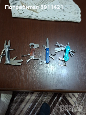 Мултитул ESAB 2004г,Ножче за пури LAGUIOLE,Ножче Total,ножче SSAB