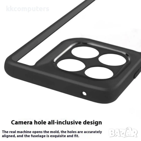 Motorola Edge 60 Pro 5G Clear Hybrid TPU + PC Калъф и Протектор, снимка 4 - Калъфи, кейсове - 50657177