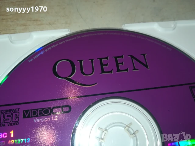 QUEEN-VIDEO CD 0708251144, снимка 4 - CD дискове - 51283864