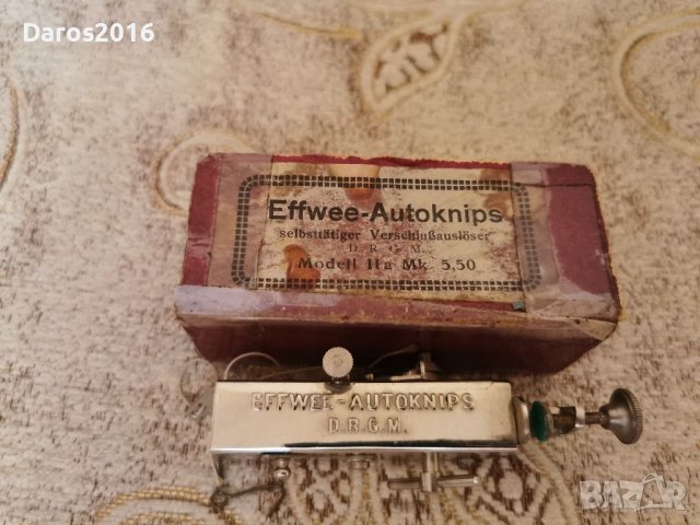 Много стара самоснимачка Effwee Autoknips 1910 , снимка 2 - Антикварни и старинни предмети - 39649681