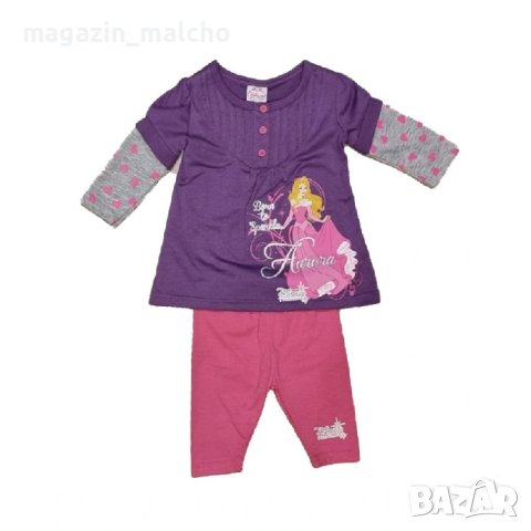 ДЕТСКИ КОМПЛЕКТ - DISNEY PRINCESS; размери: 0-3 месеца