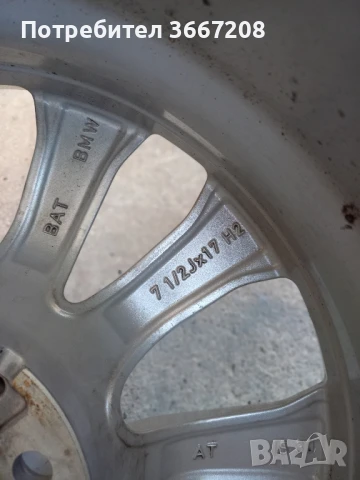 алуминиеви джанти 5/112- 17"  за БМВ, снимка 8 - Гуми и джанти - 50715765