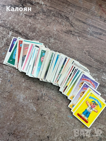 Колекция от 77 картички -стикери от дъвки от 1986 г. Made in U.S.A., снимка 6 - Колекции - 52621834