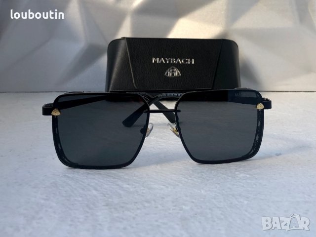 Maybach 2023 мъжки слънчеви очила маска 4 цвята, снимка 6 - Слънчеви и диоптрични очила - 40530608