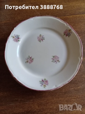 Порцеланови чинии, снимка 3 - Чинии - 51893789