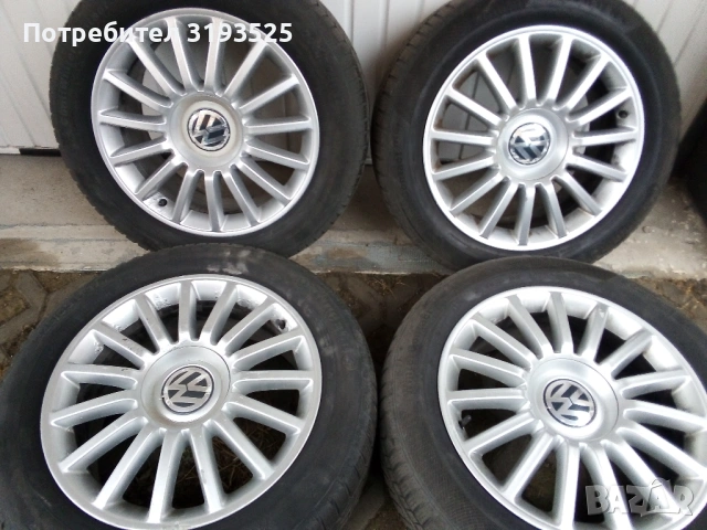 Алуминиеви джанти от Фолксваген 17 цола + зимни гуми