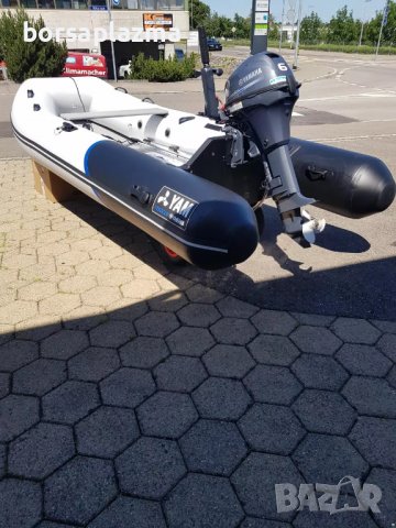Надуваема гребно/моторна лодка Yamaha YAM350TAf, снимка 9 - Воден транспорт - 39217738