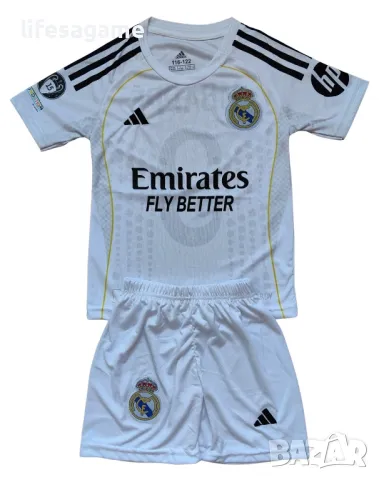 Детско - юношески футболен екип Реал Мадрид Мбапе Real Madrid Mbappe , снимка 2 - Детски комплекти - 49688609