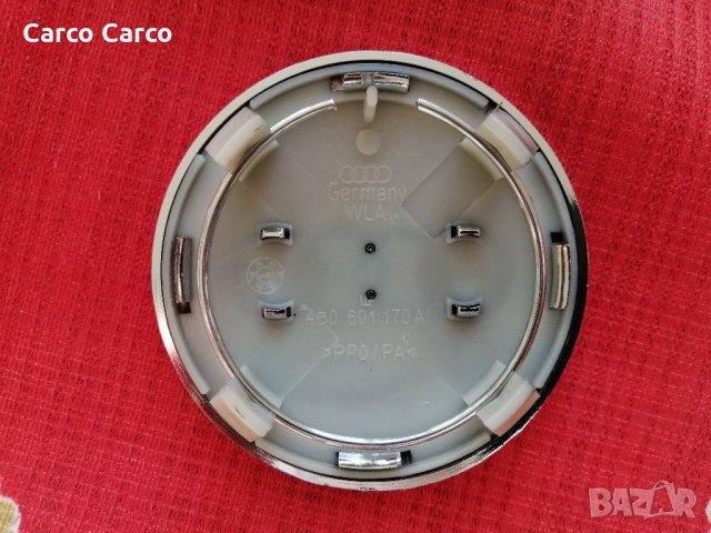 Оригинални капачки за алуминиеви джанти на Ауди Audi  Цената е за брой Без коментар на цената , снимка 3 - Аксесоари и консумативи - 35486822