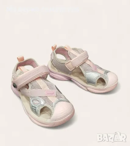 Летни детски сандали в розово