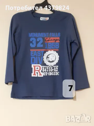 Нови блузи за момче с этикет, р.110/116, снимка 7 - Детски Блузи и туники - 48995734