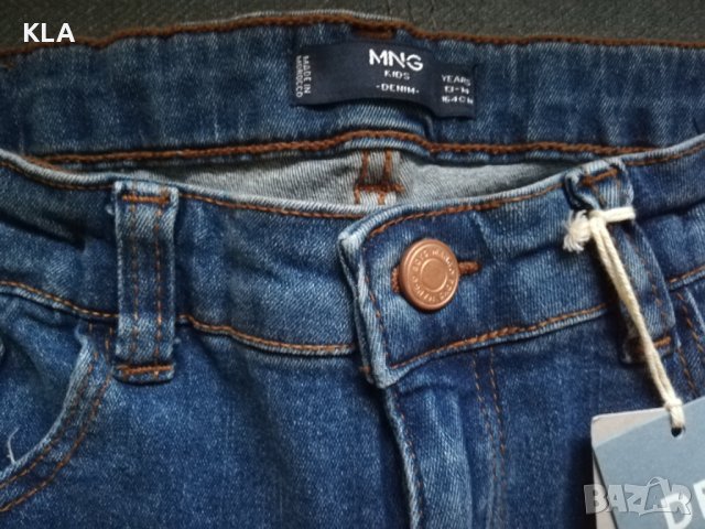 Дънкови панталонки Mango , снимка 4 - Детски къси панталони - 33314306