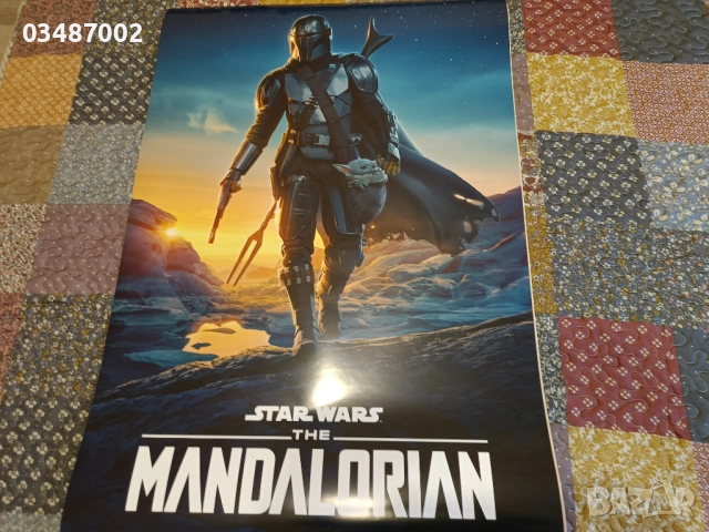 Плакат Mandalorian, снимка 2 - Декорация за дома - 52484638