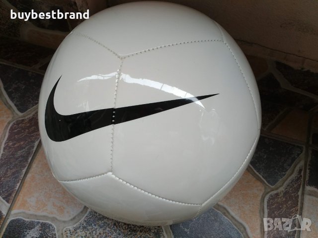 Nike Pitch Team White Оригинална Топка размер 4, снимка 3 - Футбол - 28871446