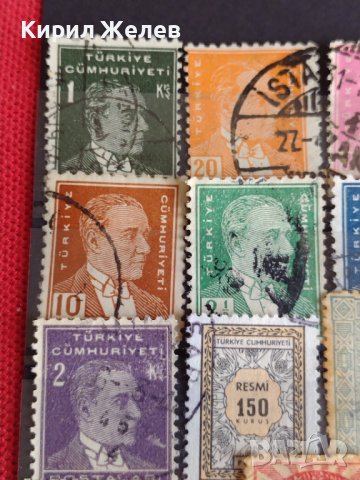 Пощенски марки серия ИЗВЕСТНИ ЛИЧНОСТИ, АРХИТЕКТУРА стари редки поща Турция за колекция 21719, снимка 4 - Филателия - 36681674