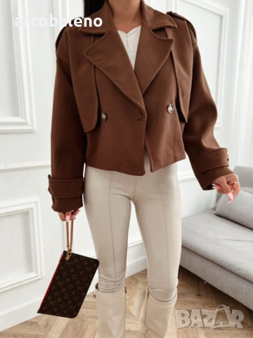 Дамско елегантно преходно яке, 9цвята , снимка 14 - Якета - 53121877