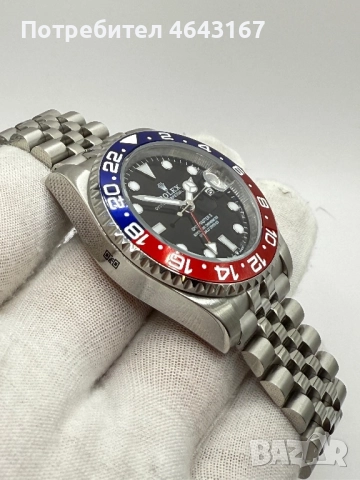 Rolex GMT Master II Pepsi, снимка 3 - Мъжки - 52310658