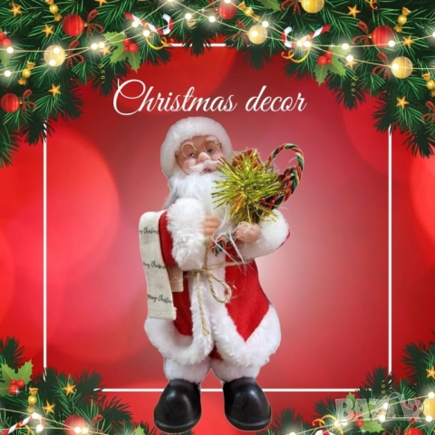 Декоративна фигурка Дядо Коледа , снимка 2 - Други - 52087163