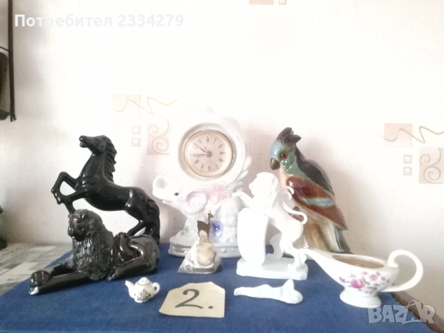 Порцеланови стари статуетки, изработени в различни времена в различни ателиета. . , снимка 8 - Статуетки - 40973667