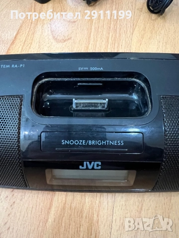 Тонколона с радио JVC, снимка 6 - Тонколони - 52428808