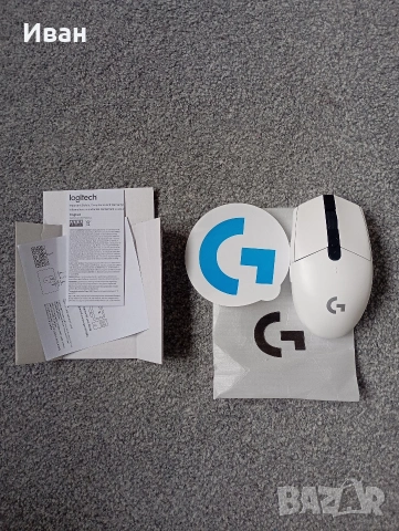 Logitech g304 безжична , снимка 3 - Клавиатури и мишки - 53429165